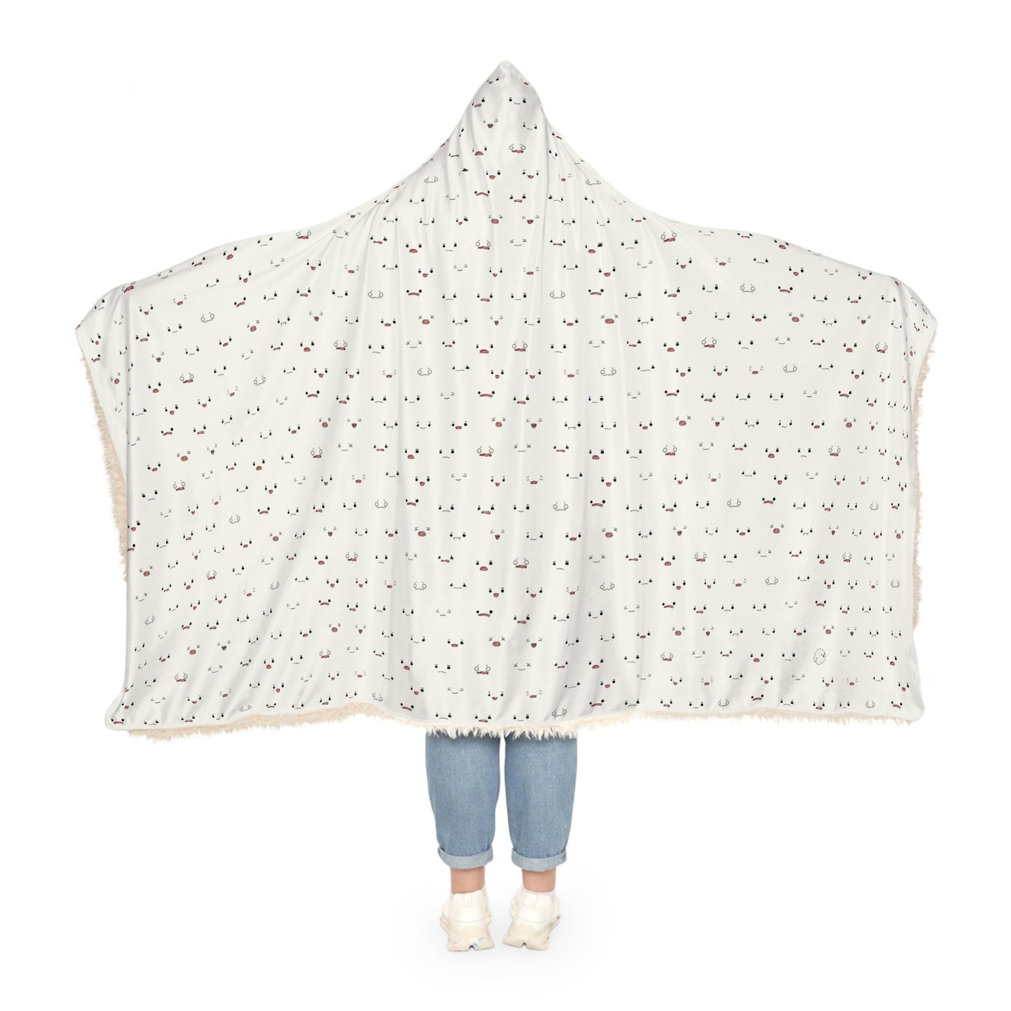 Faces of Noob Snuggle Hooded Blanket by Couchbugz