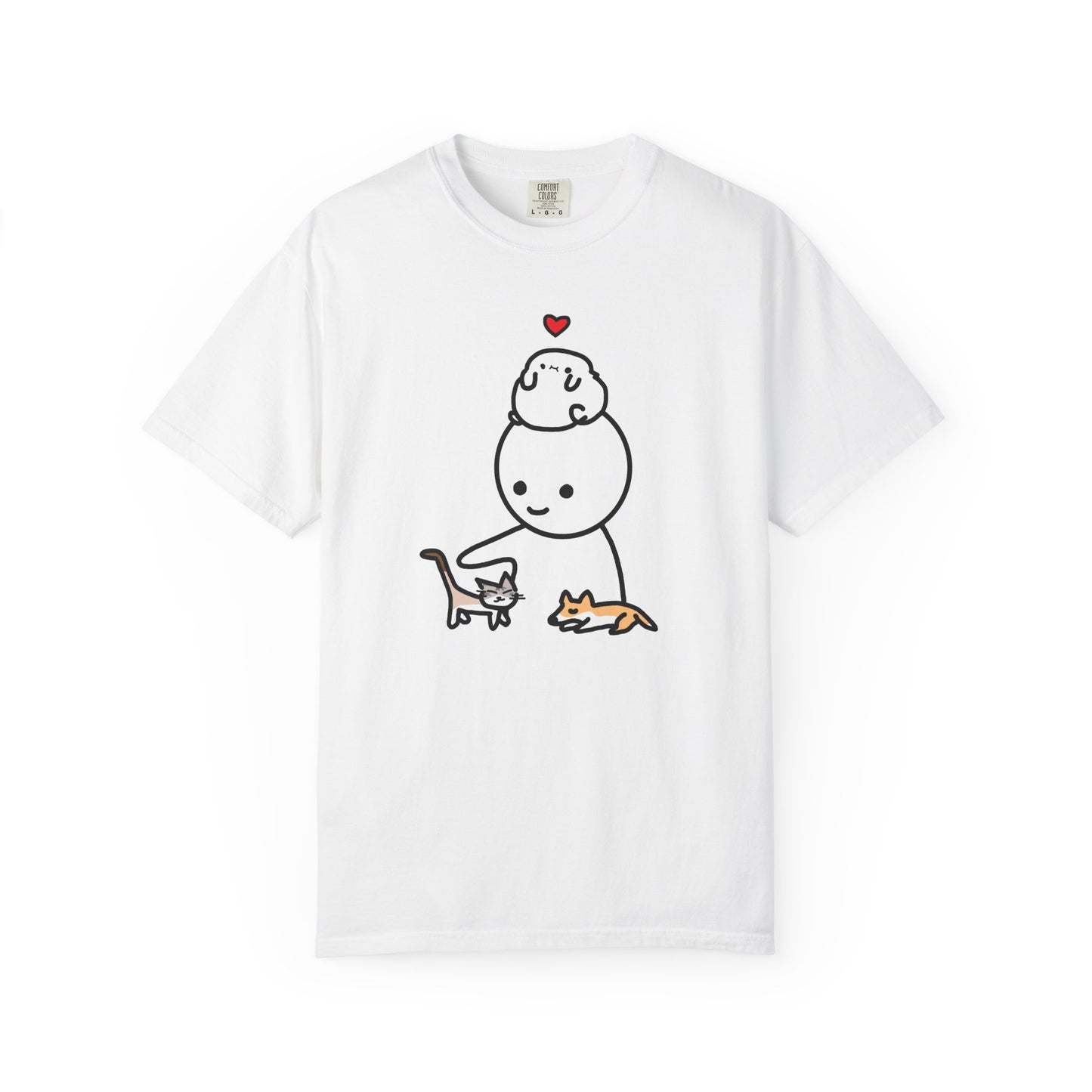 Chat & Pets T-Shirt by MandoSRB