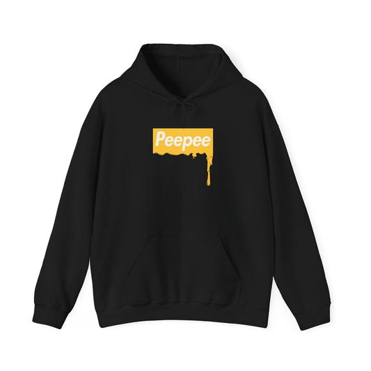 Peepee Box Logo Hoodie by Couchbugz
