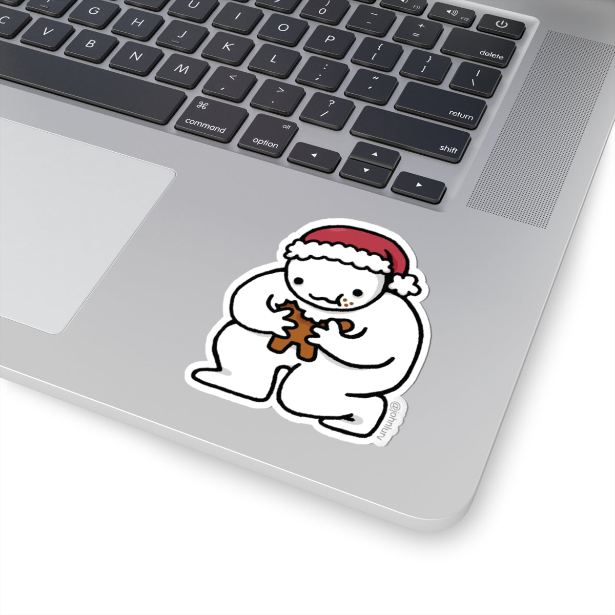 Saturn Eating His Cookie - Johnlurv Kiss-Cut Sticker