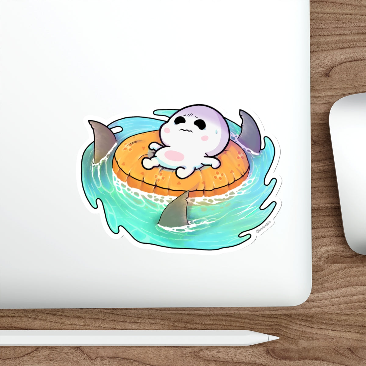 Shark Floaty - Beach Episode Die-Cut Sticker
