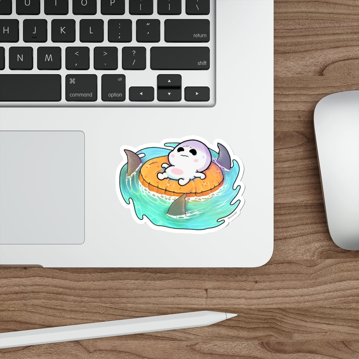 Shark Floaty - Beach Episode Die-Cut Sticker
