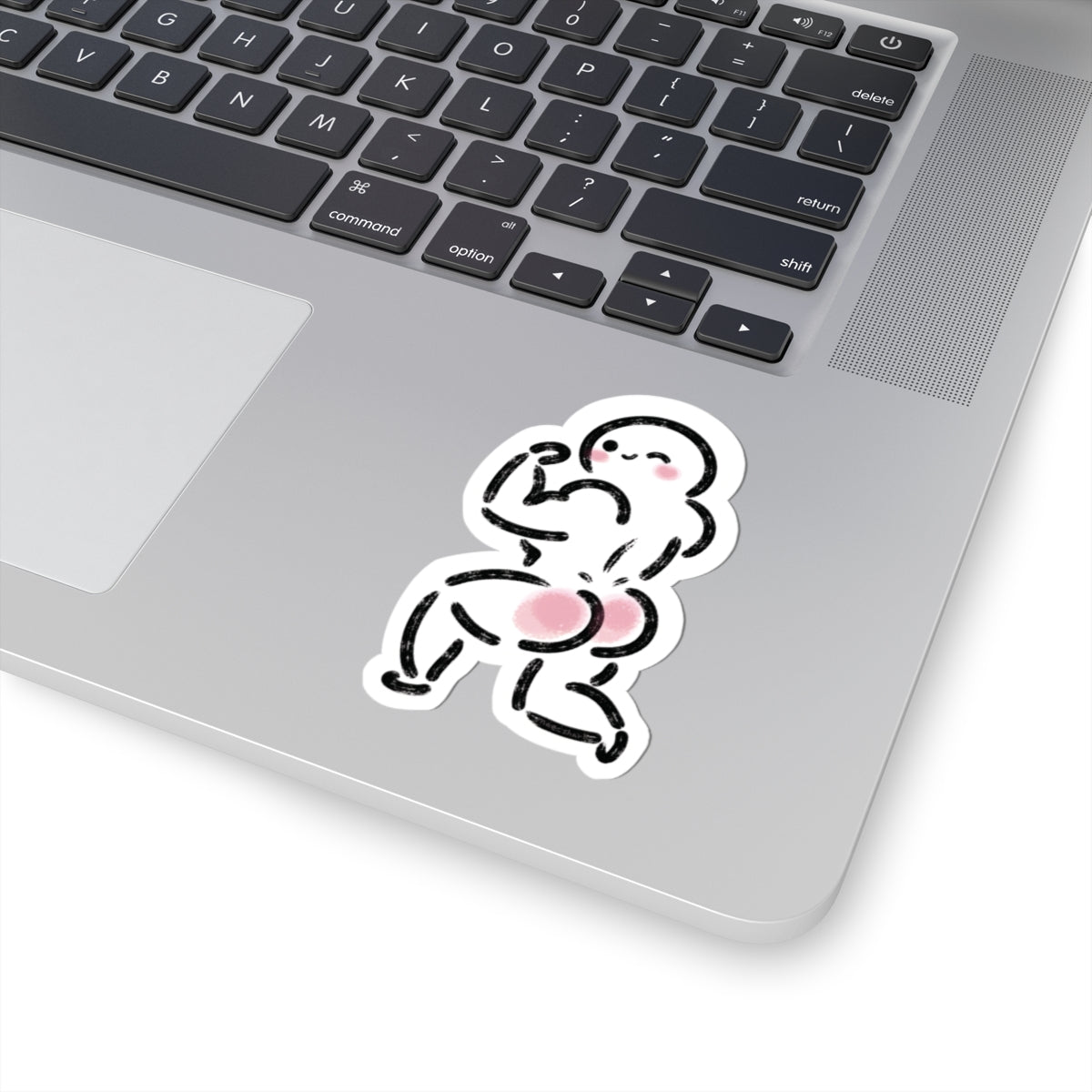 Cheeky Wink By MaeShark Kiss-Cut Sticker