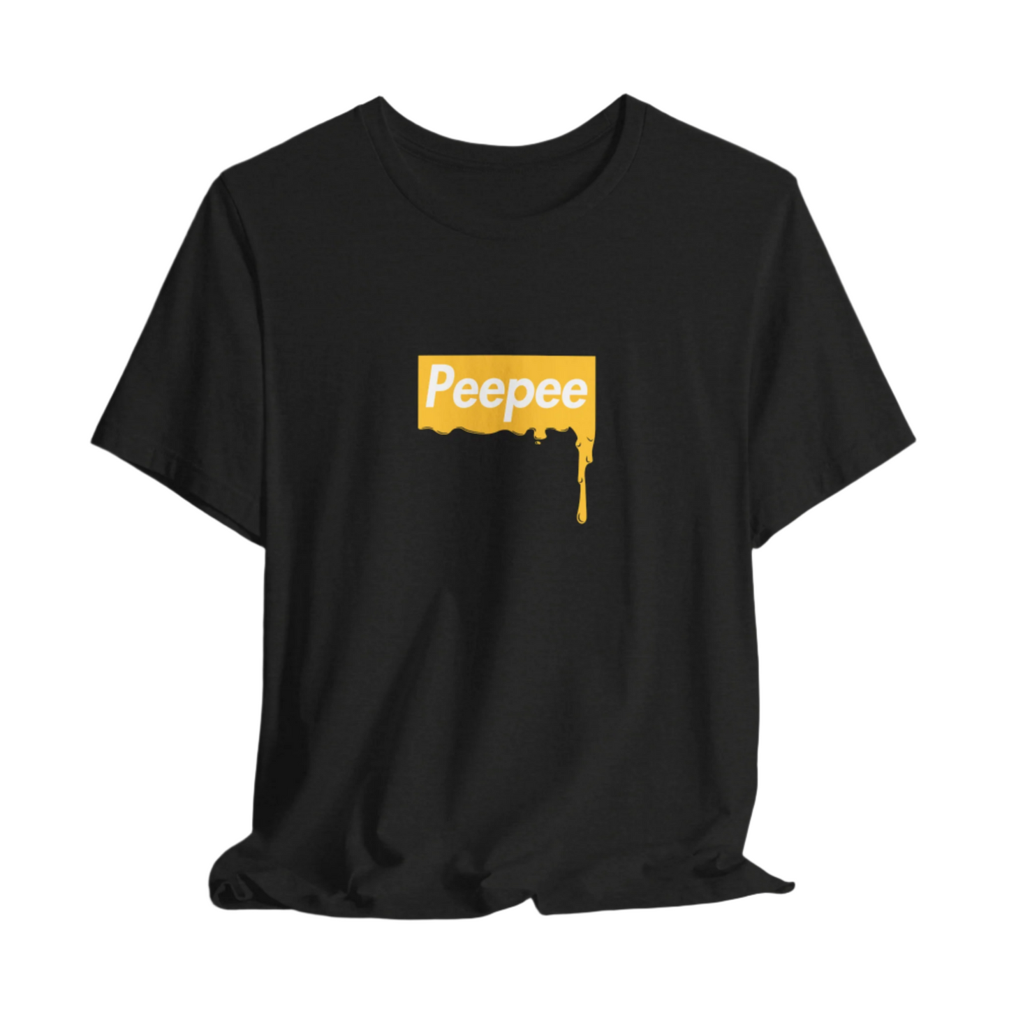 Peepee Box Logo T-Shirt By Couchbugz
