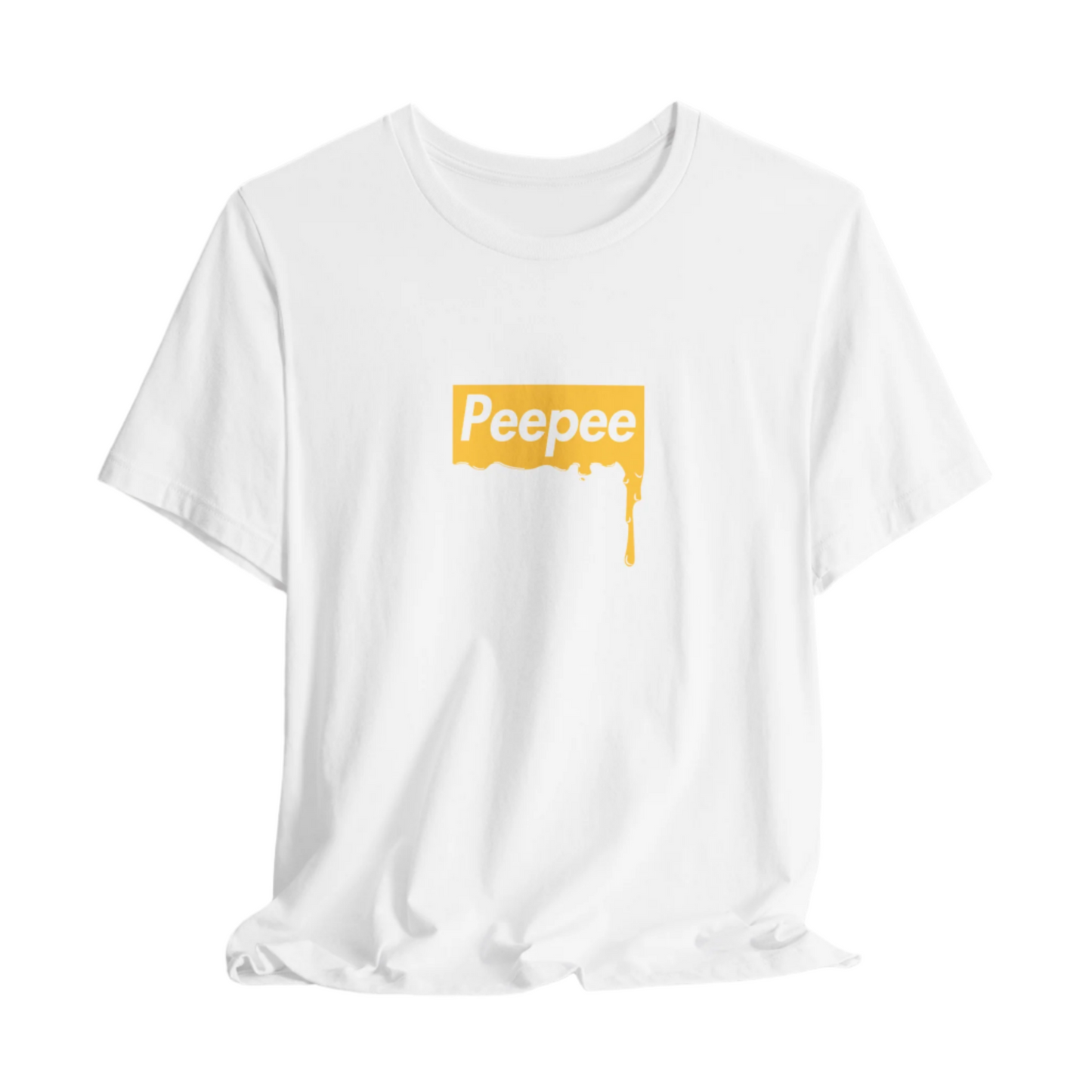 Peepee Box Logo T-Shirt By Couchbugz