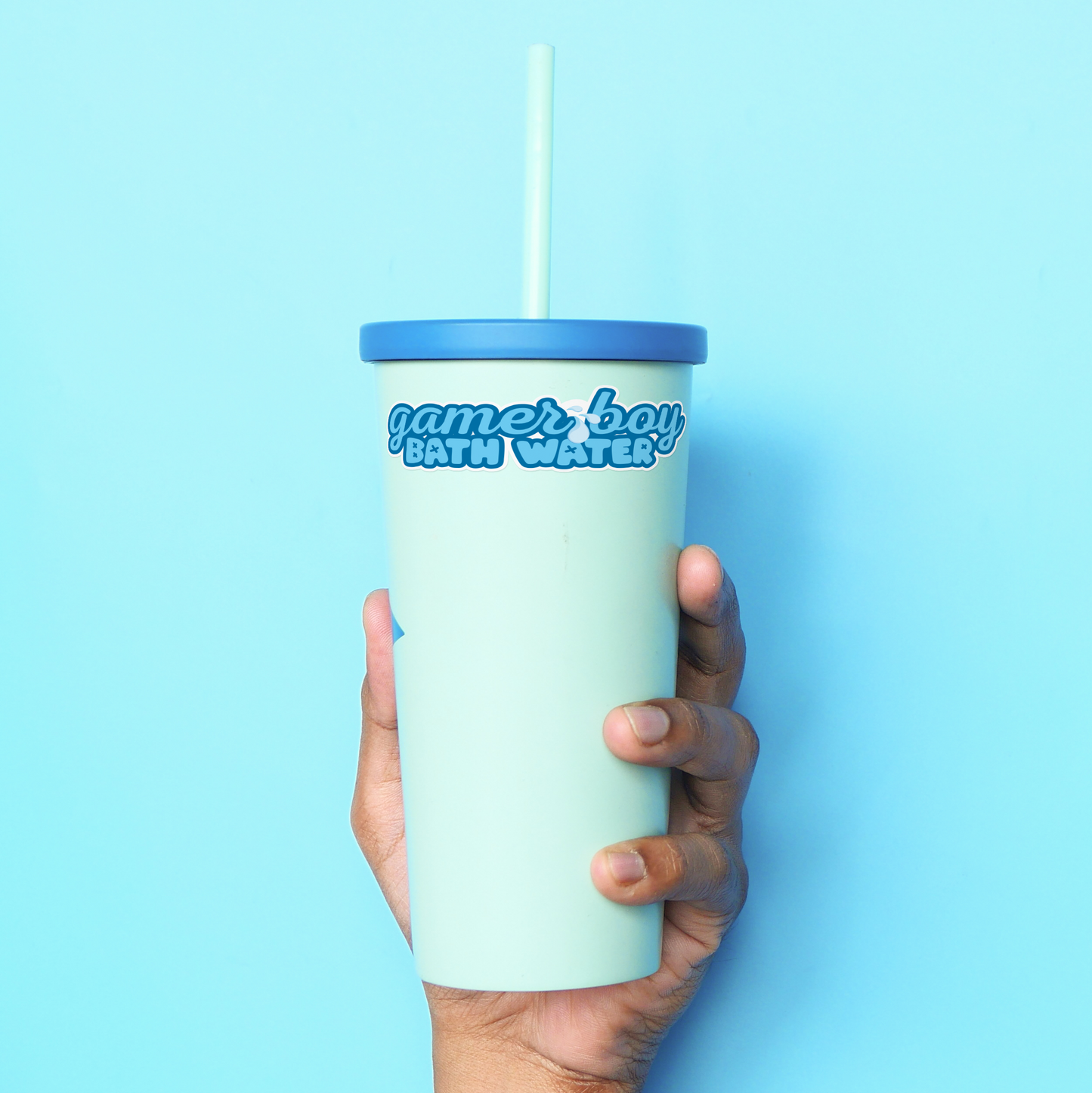 Gamer Boy Bath Water - Beach Episode Die-Cut Sticker