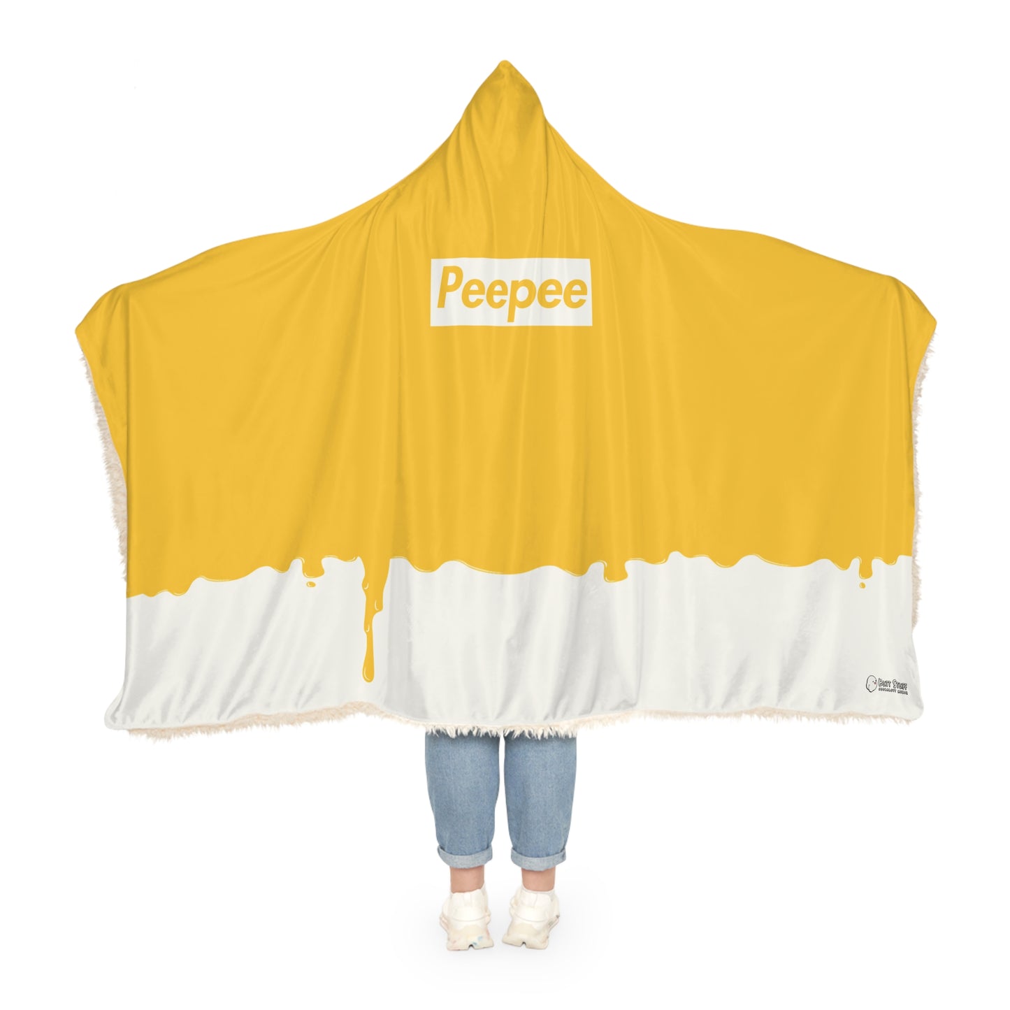 Peepee Snuggle Hooded Blanket by Couchbugz