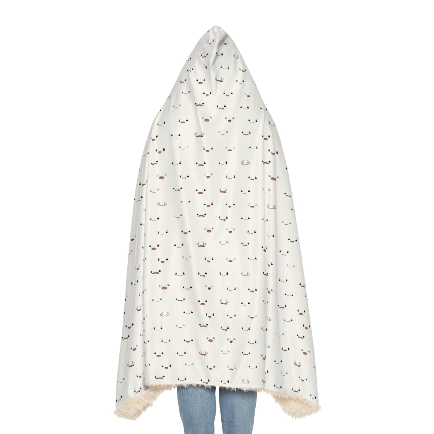Faces of Noob Snuggle Hooded Blanket by Couchbugz