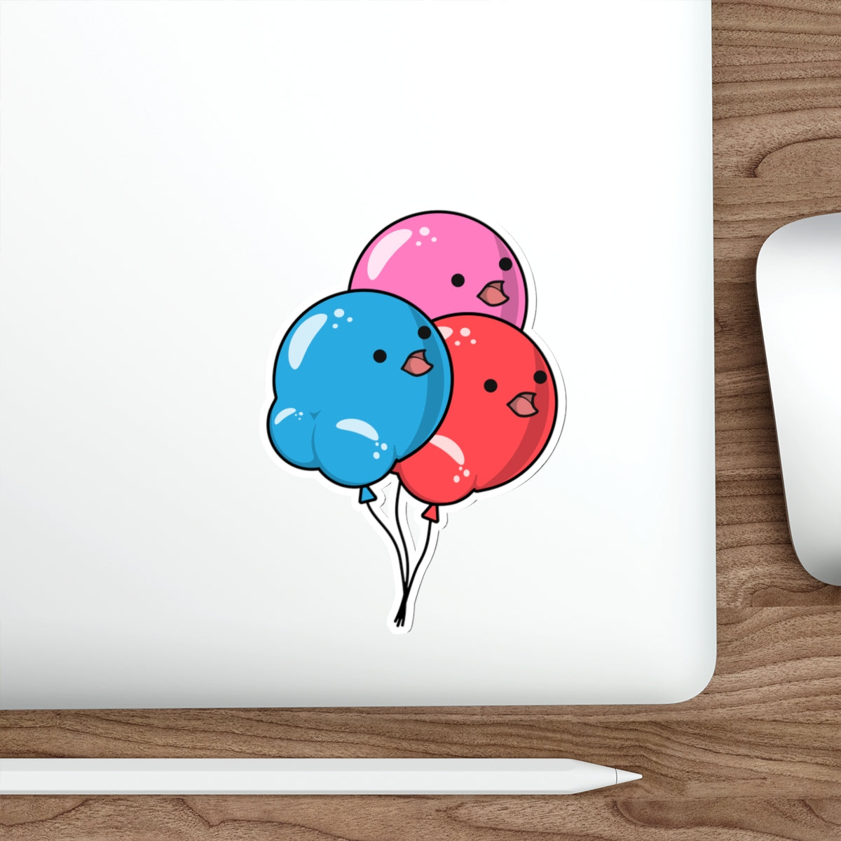 Nooballoons - Birthday Die-Cut Sticker