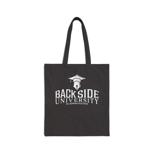 Back Side University - Canvas Tote Bag