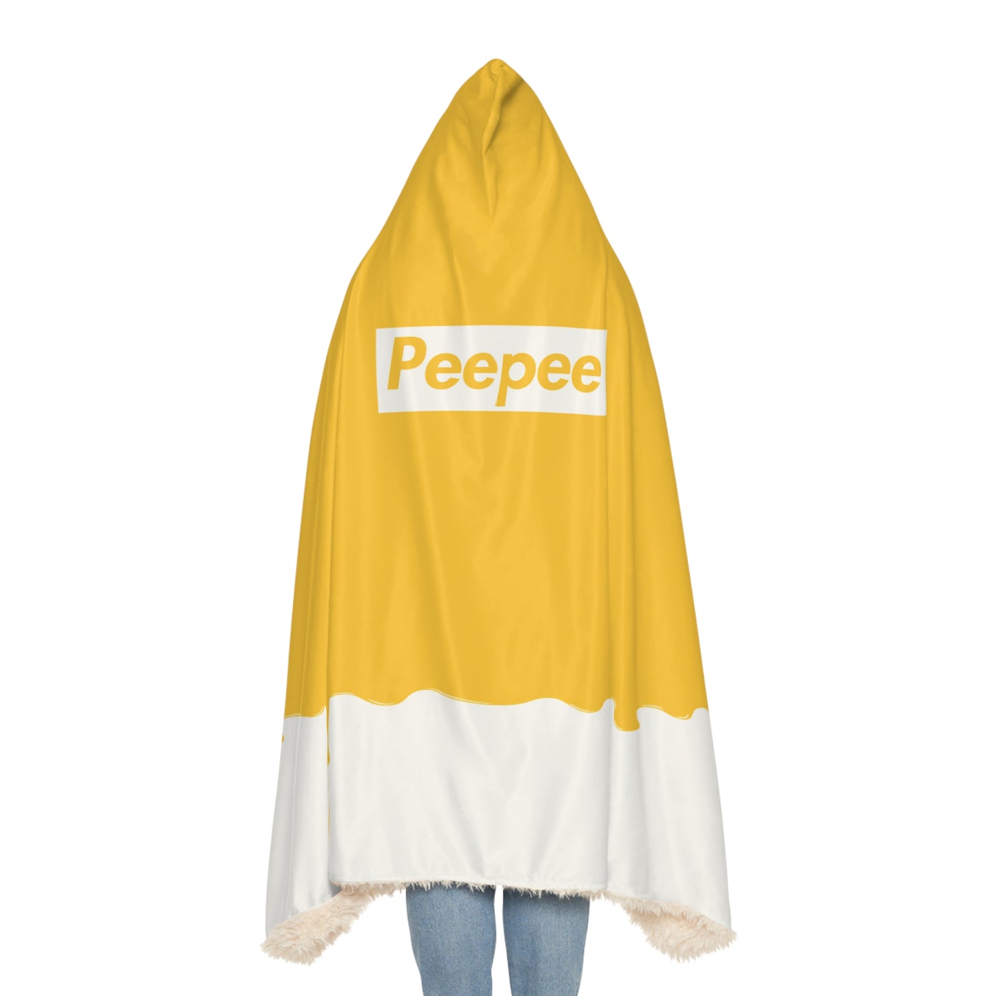 Peepee Snuggle Hooded Blanket by Couchbugz