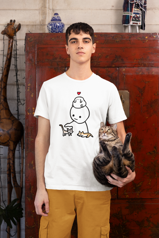 Chat & Pets T-Shirt by MandoSRB