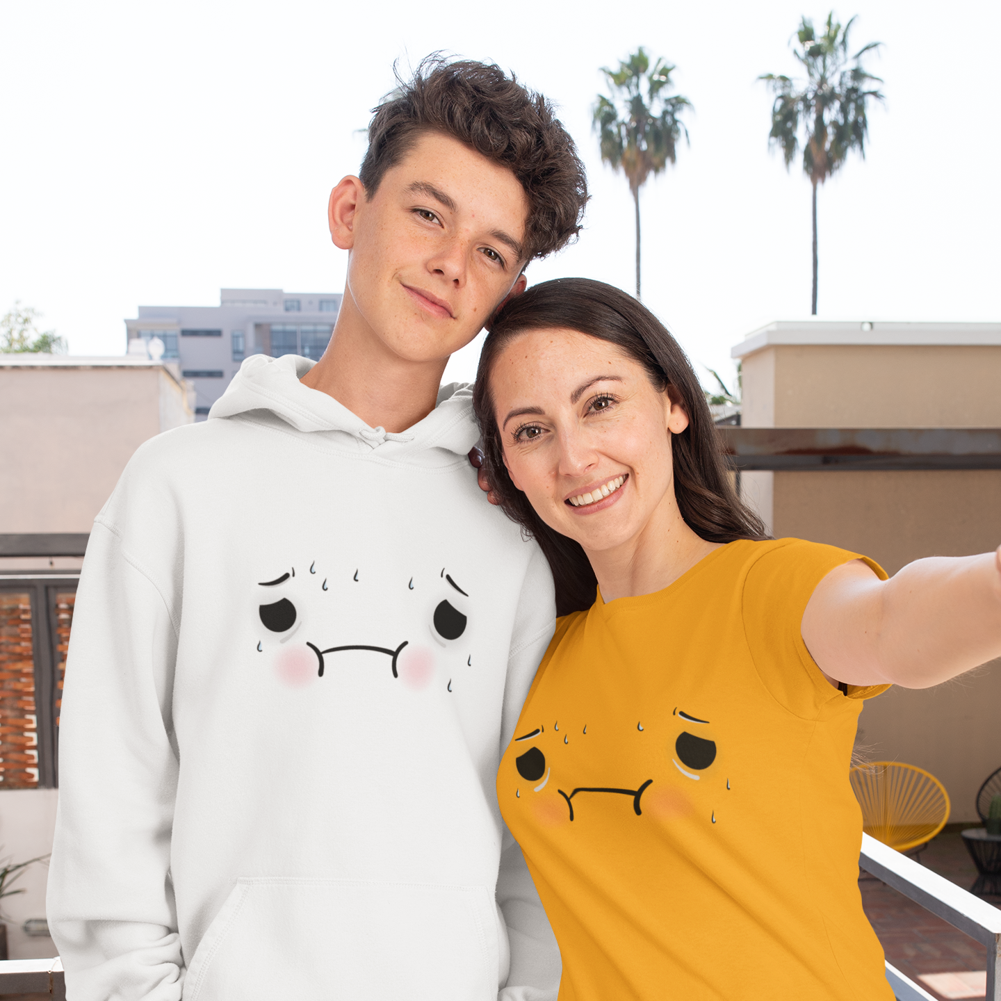 Bleh Emotions Hoodie