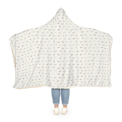 Faces of Noob Snuggle Hooded Blanket by Couchbugz