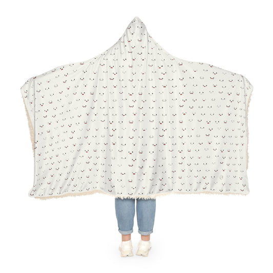 Faces of Noob Snuggle Hooded Blanket by Couchbugz