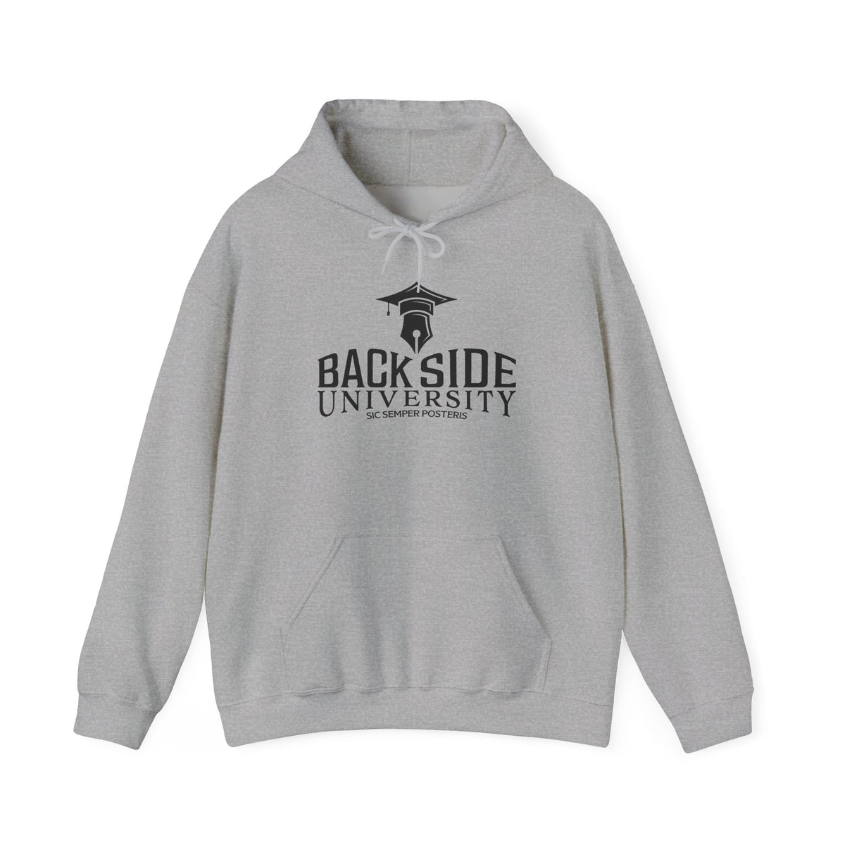 Back Side University Hoodie
