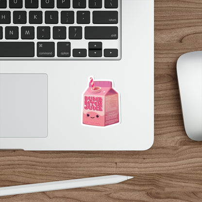 Dumb Bitch Juice Carton - Beach Episode Die-Cut Sticker