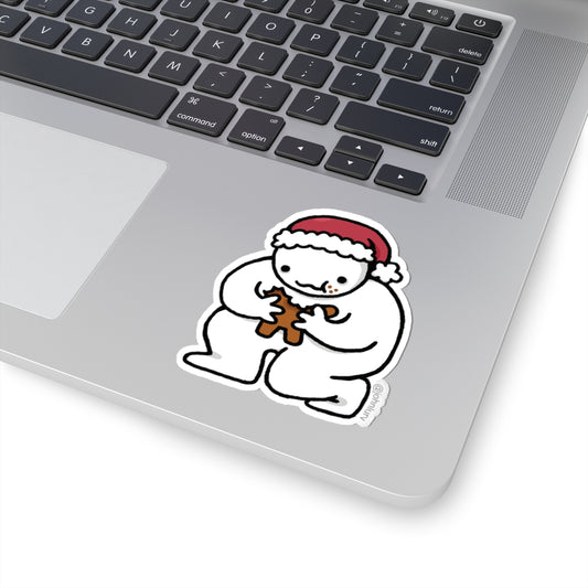 Saturn Eating His Cookie - Johnlurv Kiss-Cut Sticker