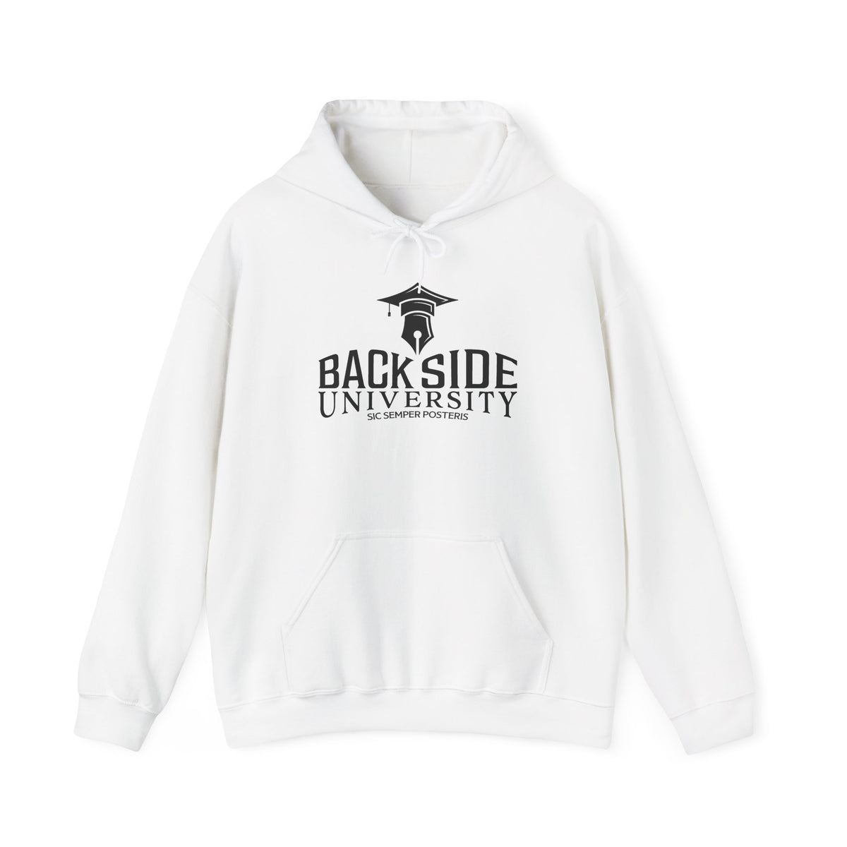 Back Side University Hoodie