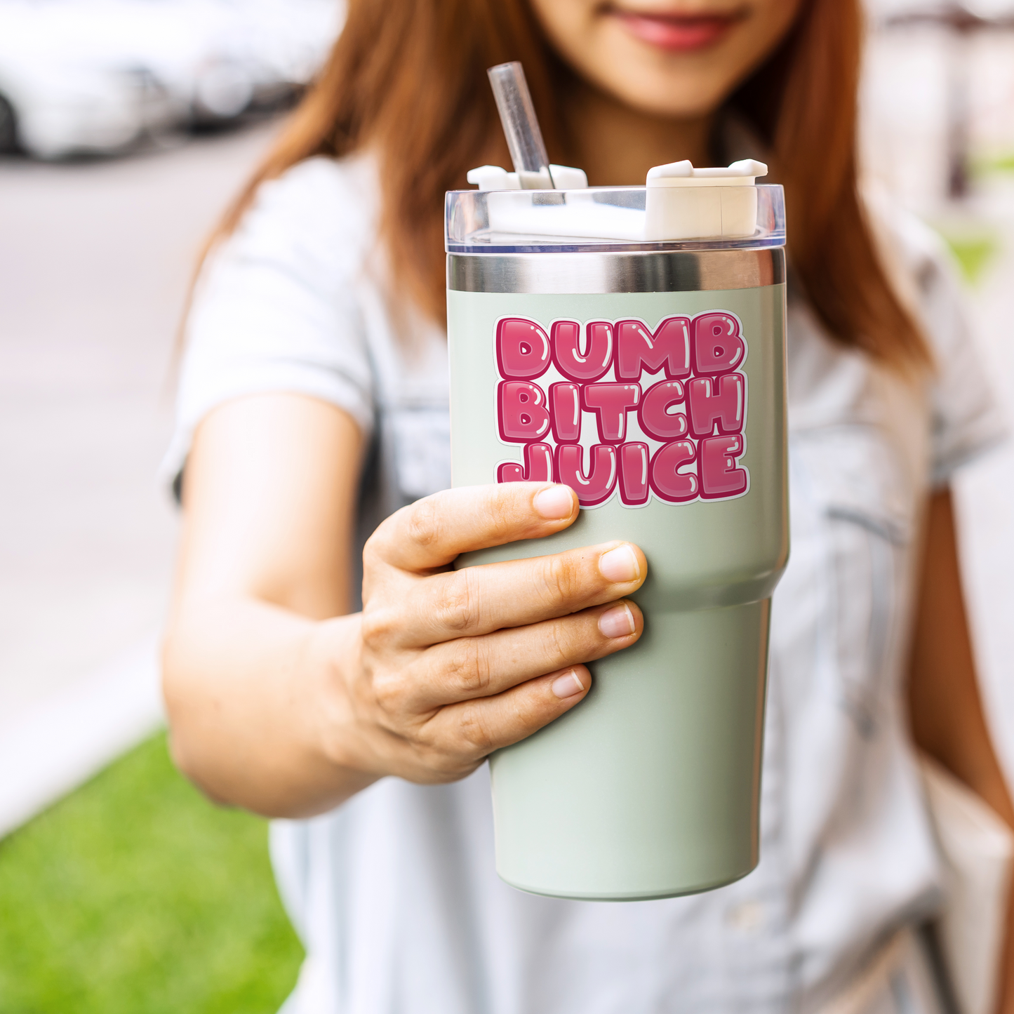 Dumb Bitch Juice - Beach Episode Die-Cut Stickers
