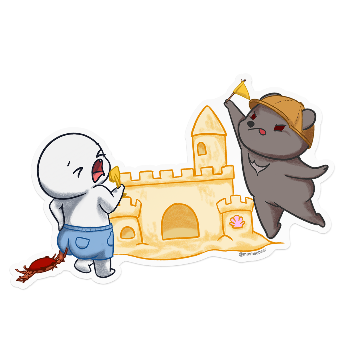 Beach Day - Beach Episode Die-Cut Sticker