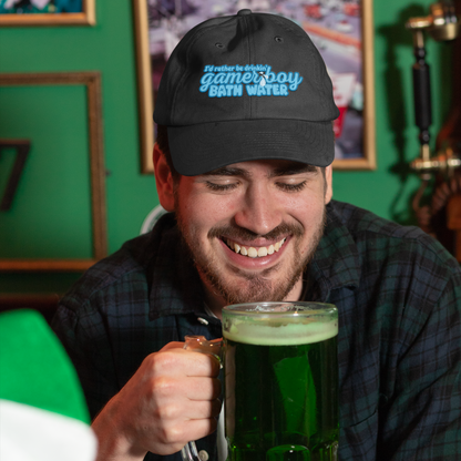 I'd Rather Be Drinkin' Gamer Boy Bath Water Baseball Cap