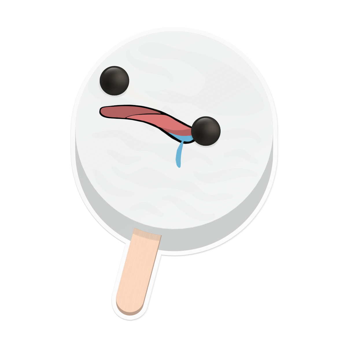Noobsicle - Beach Day Die-Cut Sticker