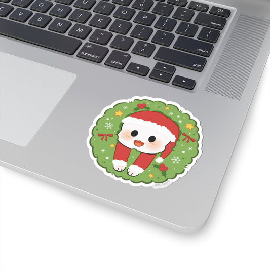 Wreathed - Hudebine Kiss-Cut Sticker