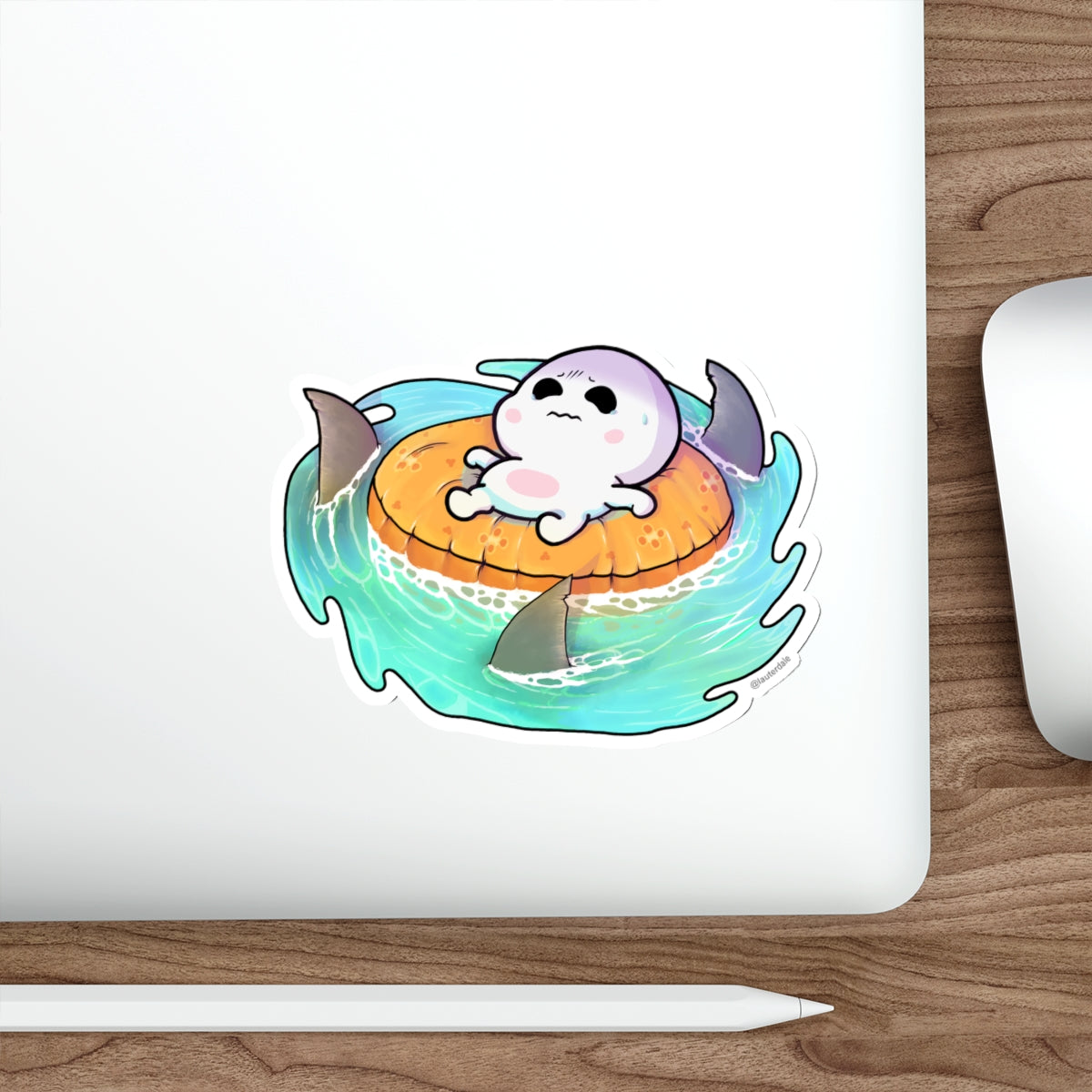 Shark Floaty - Beach Episode Die-Cut Sticker