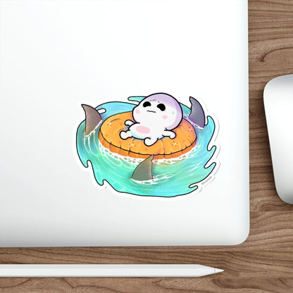 Shark Floaty - Beach Episode Die-Cut Sticker