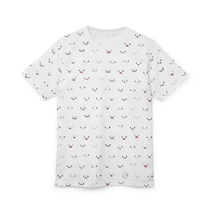 Faces of Noob All Over Print T-Shirt by Couchbugz