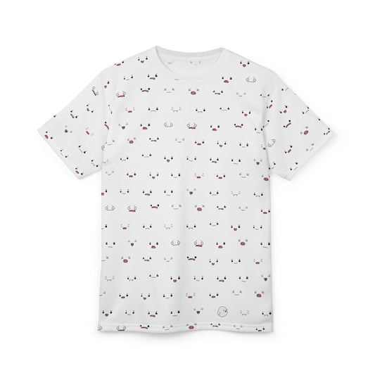 Faces of Noob All Over Print T-Shirt by Couchbugz