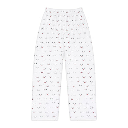 Faces of Noob All Over Print Pajama Pants by Couchbugz