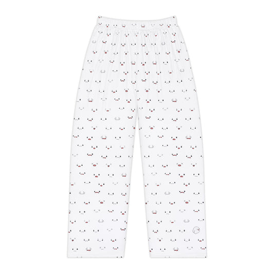 Faces of Noob All Over Print Pajama Pants by Couchbugz