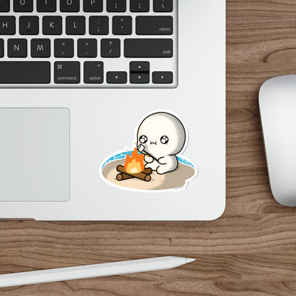 Bonfire - Beach Day Die-Cut Sticker