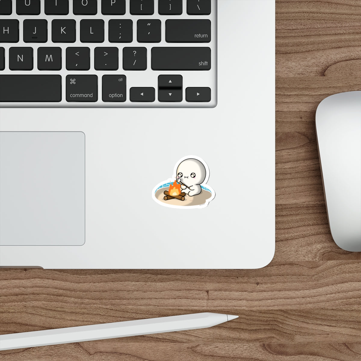 Bonfire - Beach Day Die-Cut Sticker