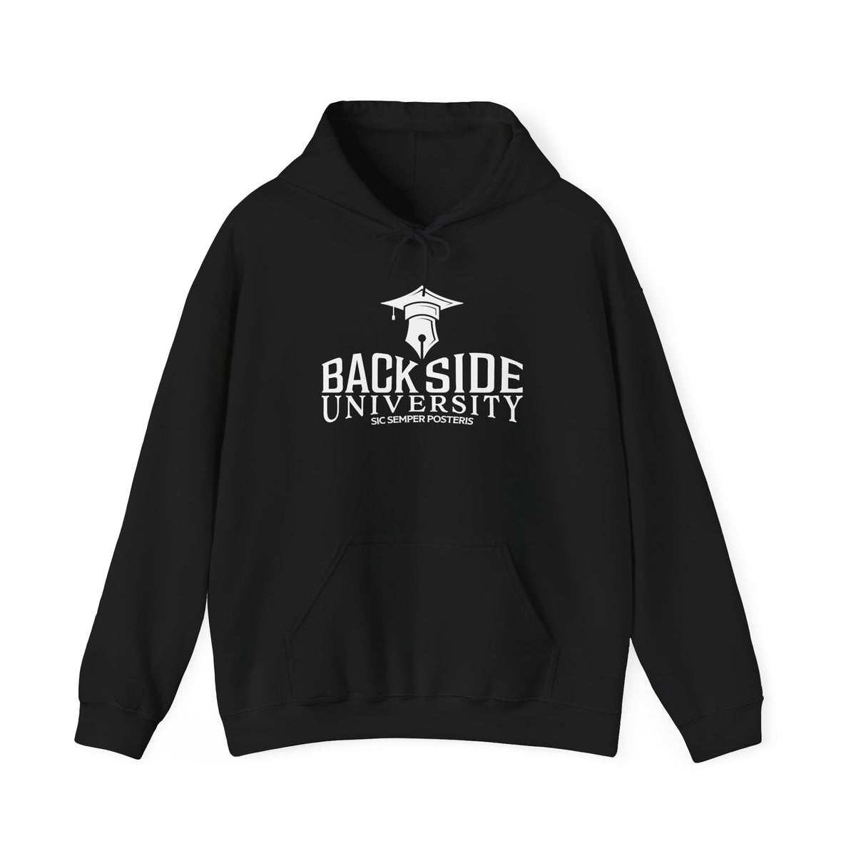 Back Side University Hoodie