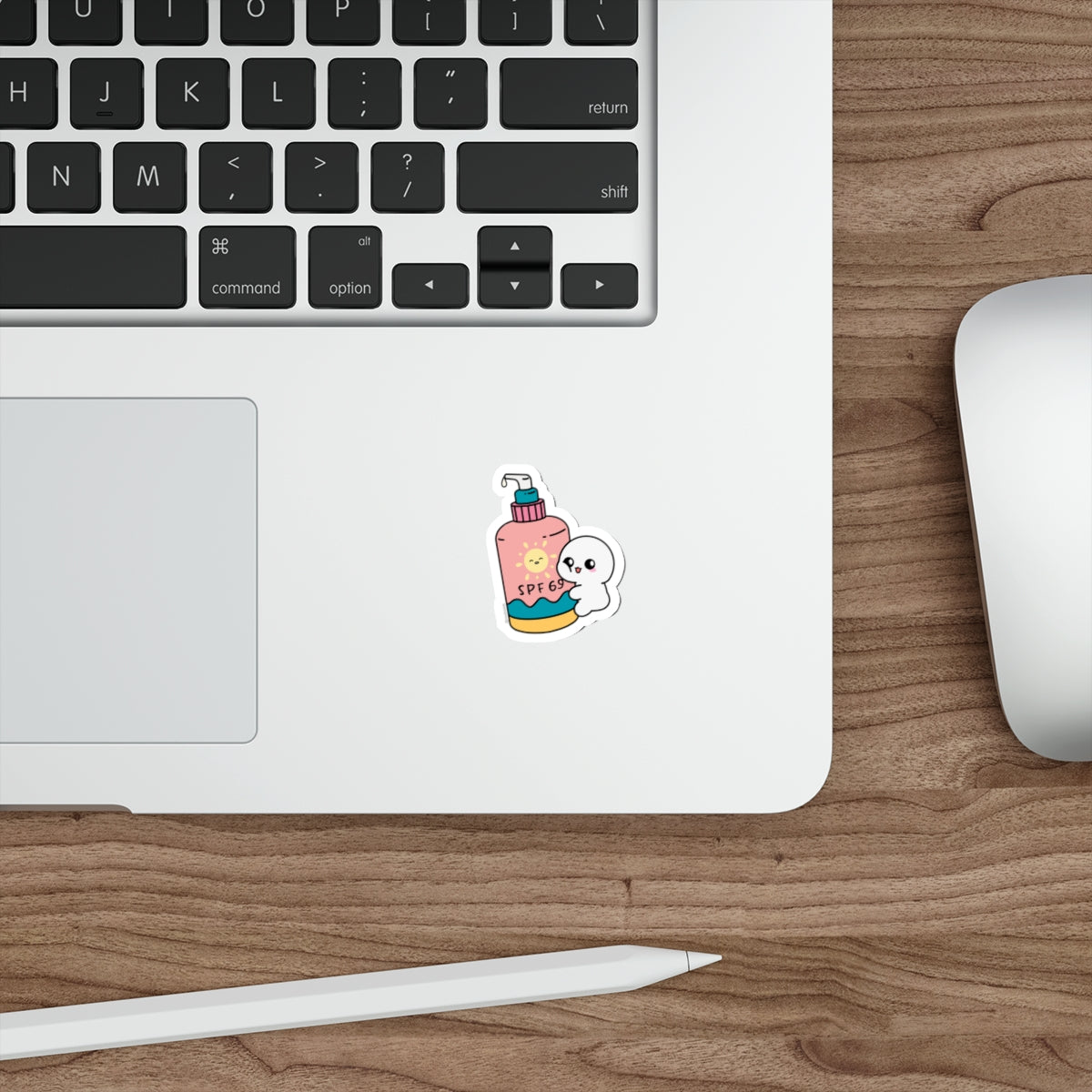 SPF 69 - Beach Day Die-Cut Sticker