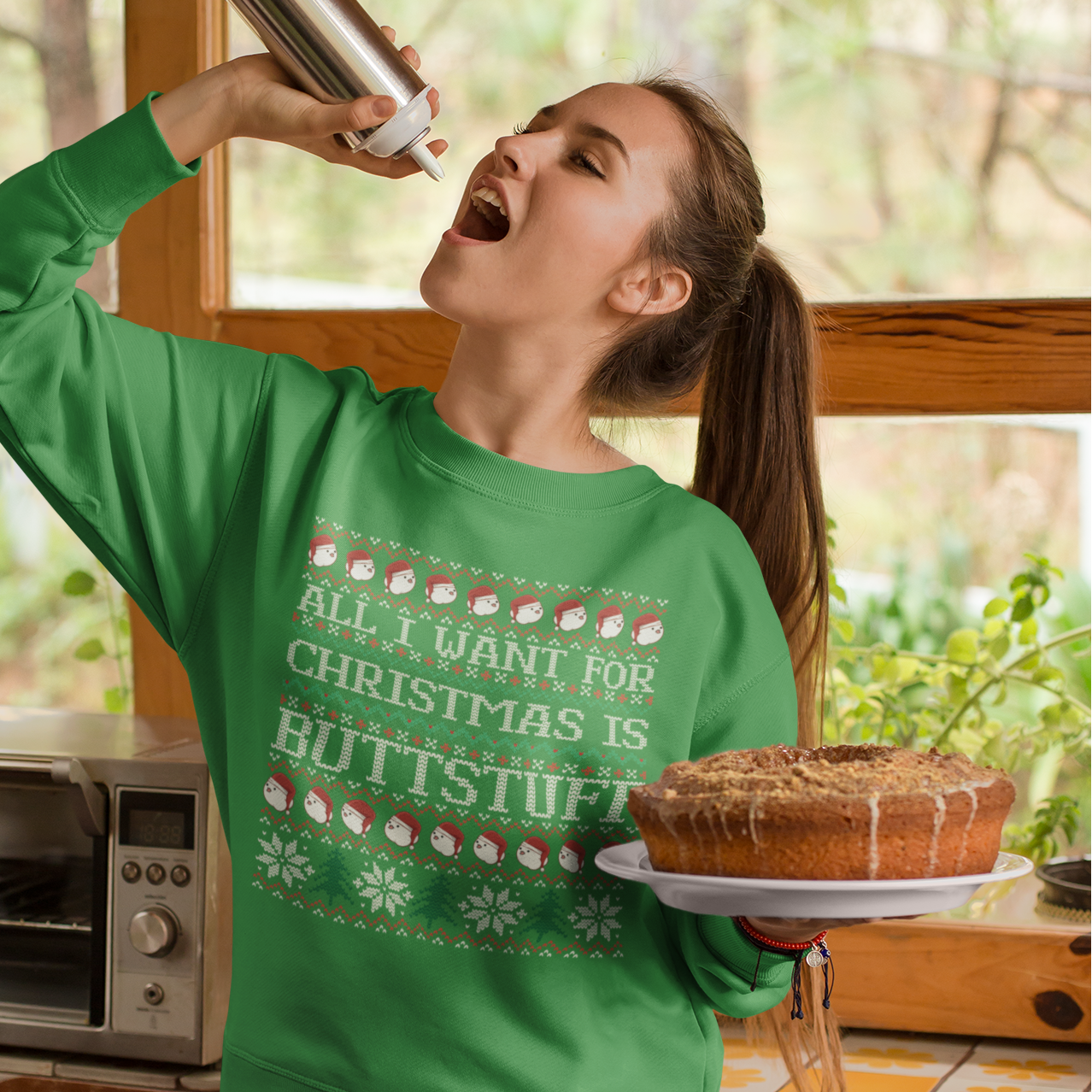 All I Want For Christmas is Buttstuff - Buttmas Sweater